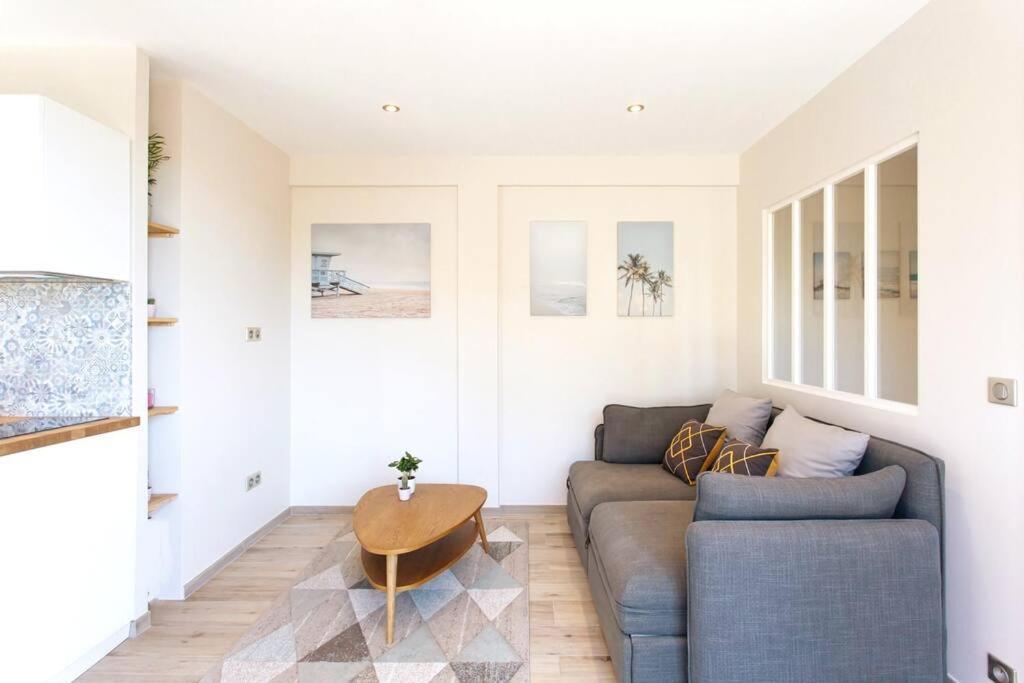 L36 Sea View Terrace 10Min Walking To Sea/Parking & Ac Appartement Nice Buitenkant foto