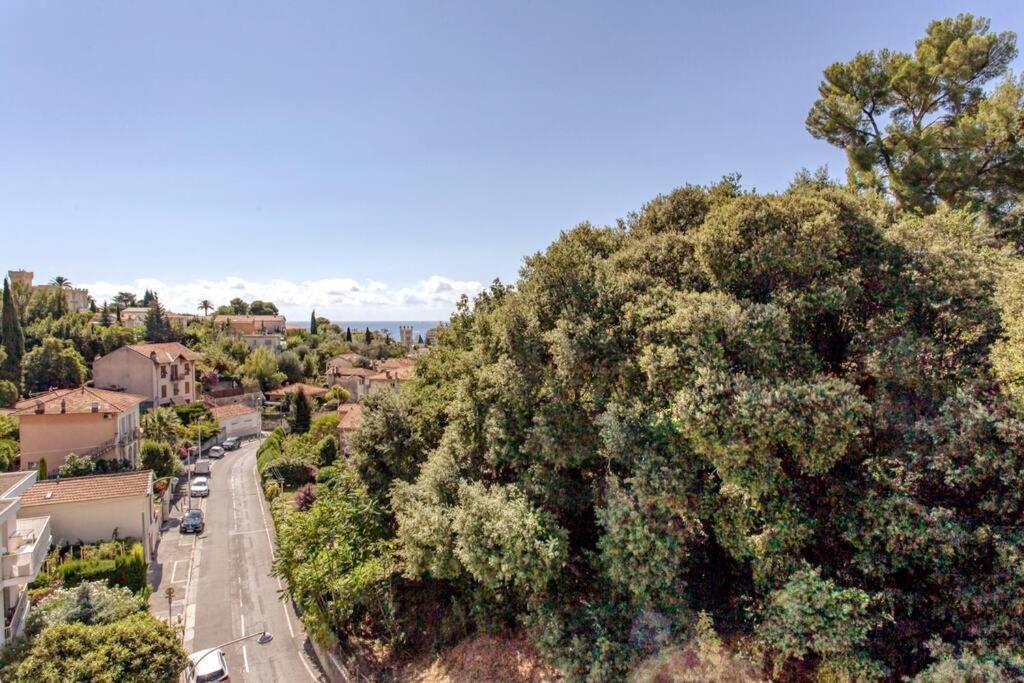 L36 Sea View Terrace 10Min Walking To Sea/Parking & Ac Appartement Nice Buitenkant foto