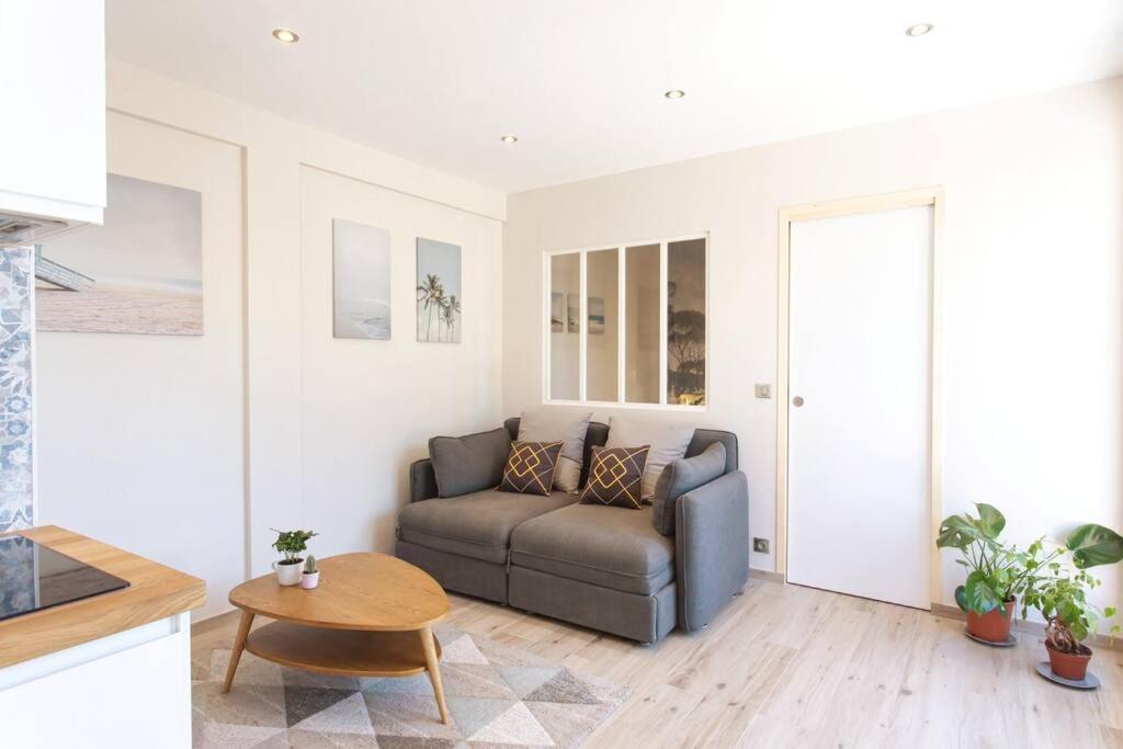 L36 Sea View Terrace 10Min Walking To Sea/Parking & Ac Appartement Nice Buitenkant foto